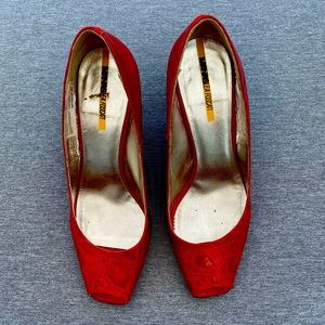 ManasLea Foscati pattern shoes